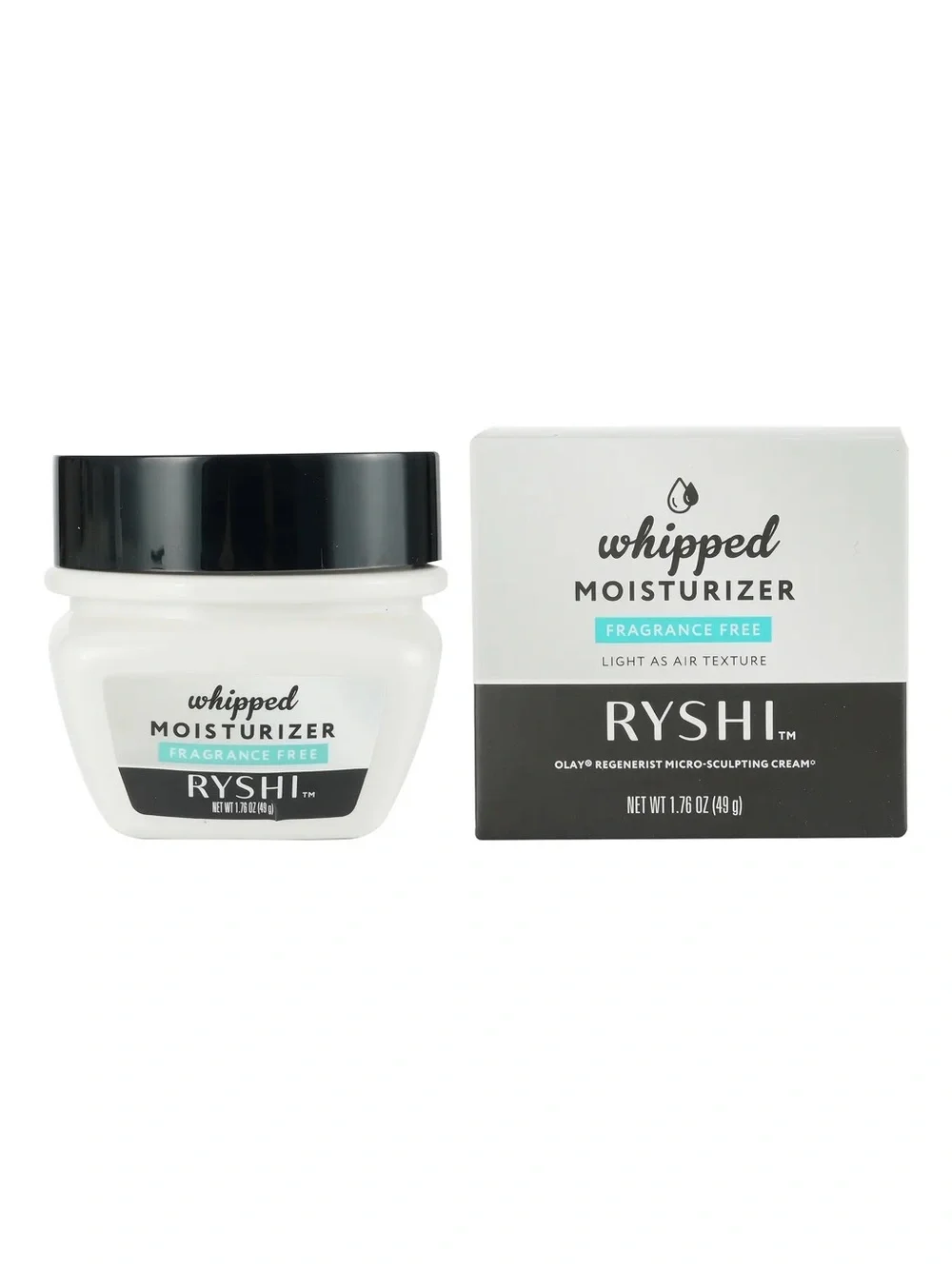 Ryshi Whipped Moisturizer Fragrance Free, NEW